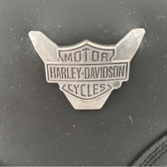 NEW Harley Davidson black leather Rambert Harness moto biker riding boots mens - Picture 9 of 10